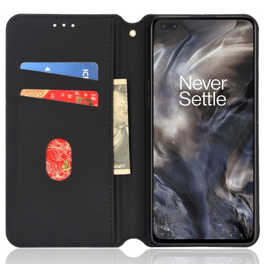 Schutzhülle Für OnePlus Nord Flip Case Diamant-leder-effekt