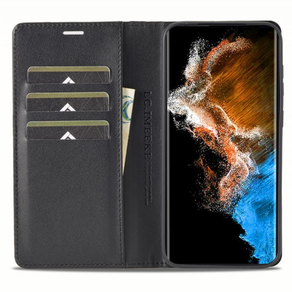 Flip Case Für Samsung Galaxy S24 Plus 5g Kohlenstoff Lc.imeeke