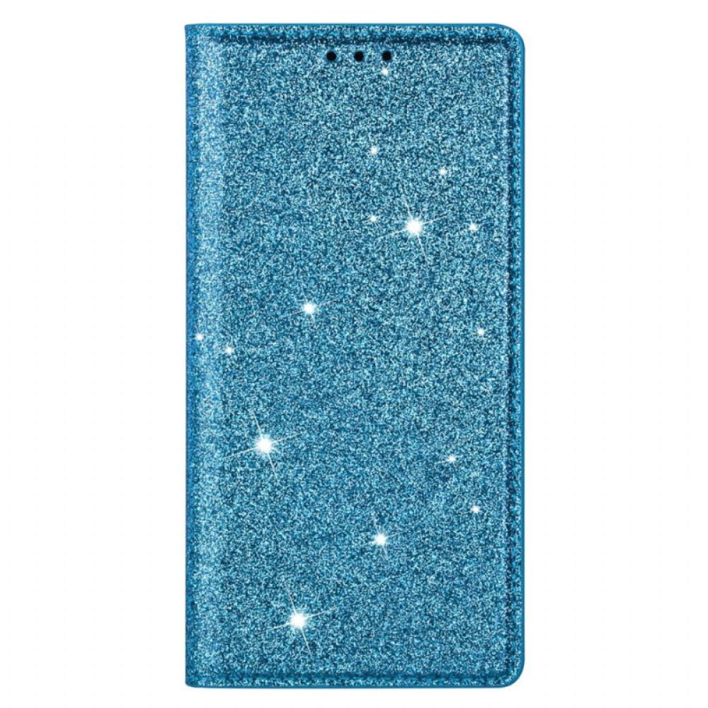 Flip Case Samsung Galaxy S24 Plus 5g Handyhülle Glitzer