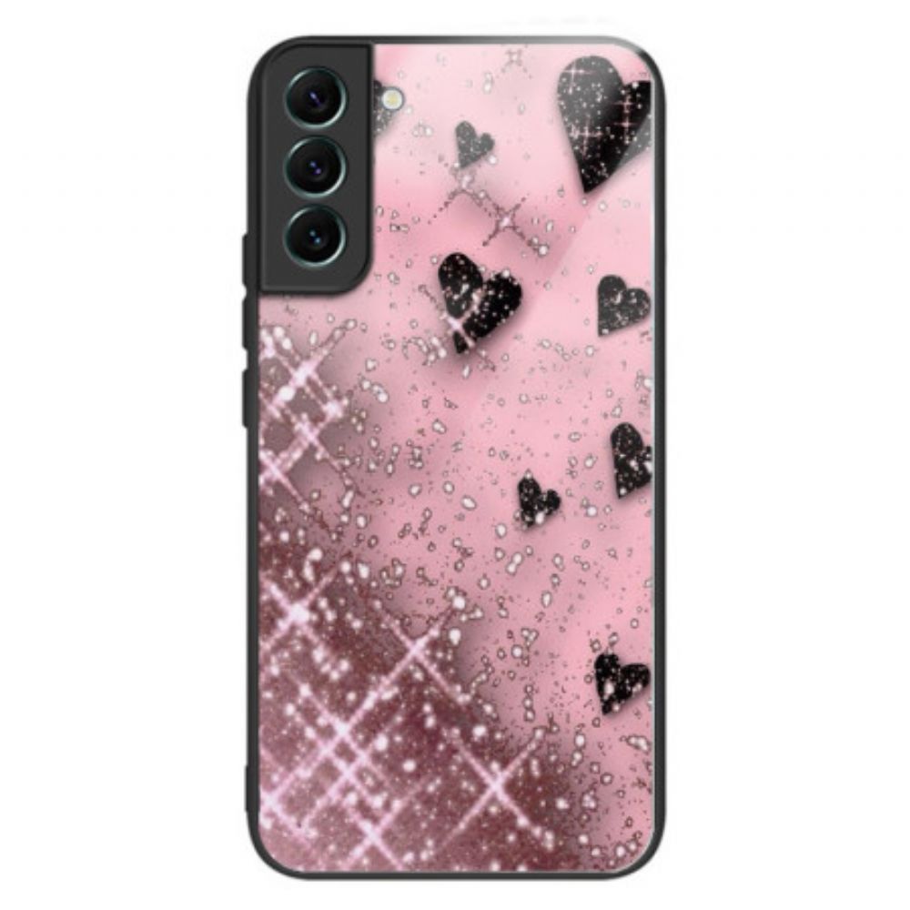 Hülle Für Samsung Galaxy S24 Plus 5g Pink Love Gehärtetes Glas