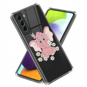 Hülle Samsung Galaxy S24 Plus 5g Handyhülle Rosa Elefant