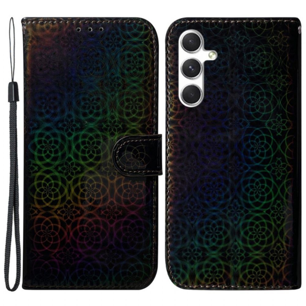 Lederhüllen Für Samsung Galaxy S24 Plus 5g Strappy Disco