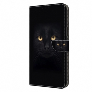 Lederhüllen Samsung Galaxy S24 Plus 5g Schwarze Katze