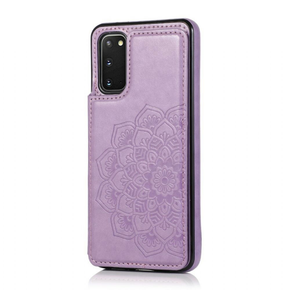 Handyhülle Für Samsung Galaxy S20 Kartenhalter Mit Mandala-print