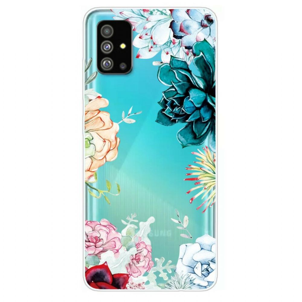 Handyhülle Für Samsung Galaxy S20 Nahtlose Aquarellblumen