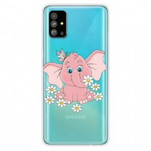 Handyhülle Für Samsung Galaxy S20 Rosa Elefant Transparent