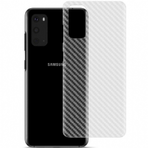 Rückseitenfolie Für Samsung Galaxy S20 Carbon Style Imak