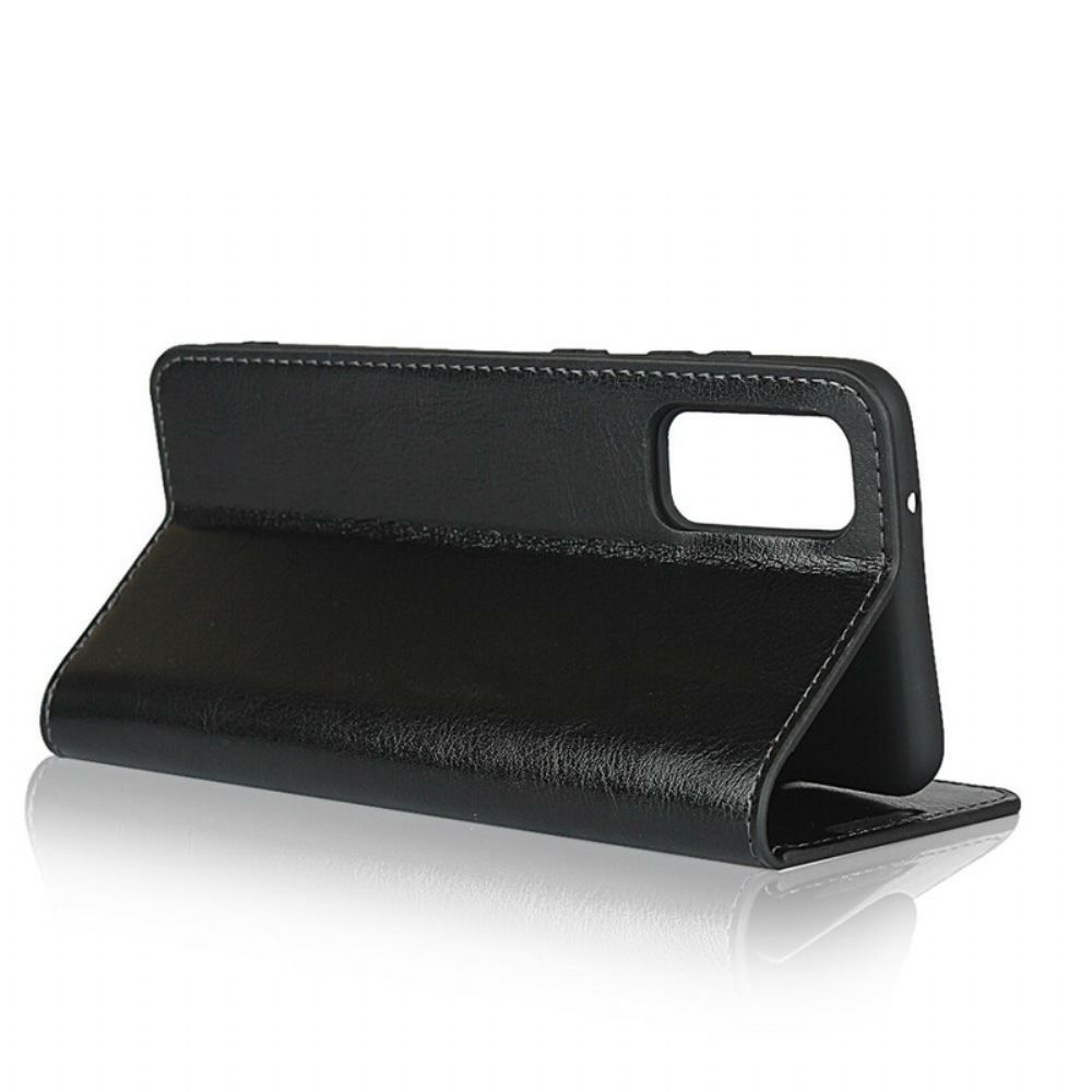 Schutzhülle Für Samsung Galaxy S20 Flip Case Echtes Leder