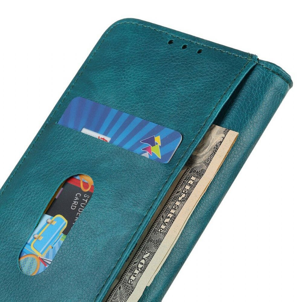 Schutzhülle Für Samsung Galaxy S20 Flip Case Elegance Litschi-spaltleder