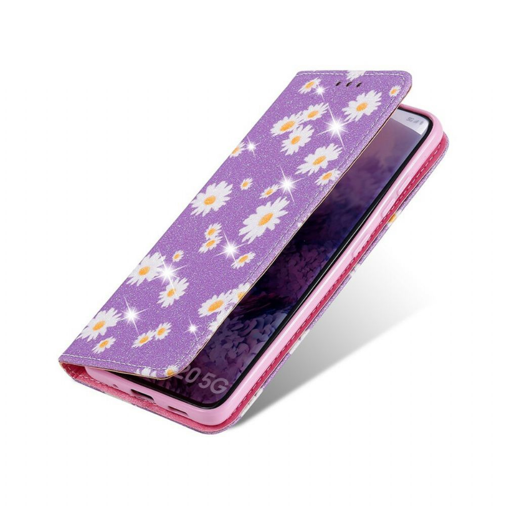 Schutzhülle Für Samsung Galaxy S20 Flip Case Gänseblümchen