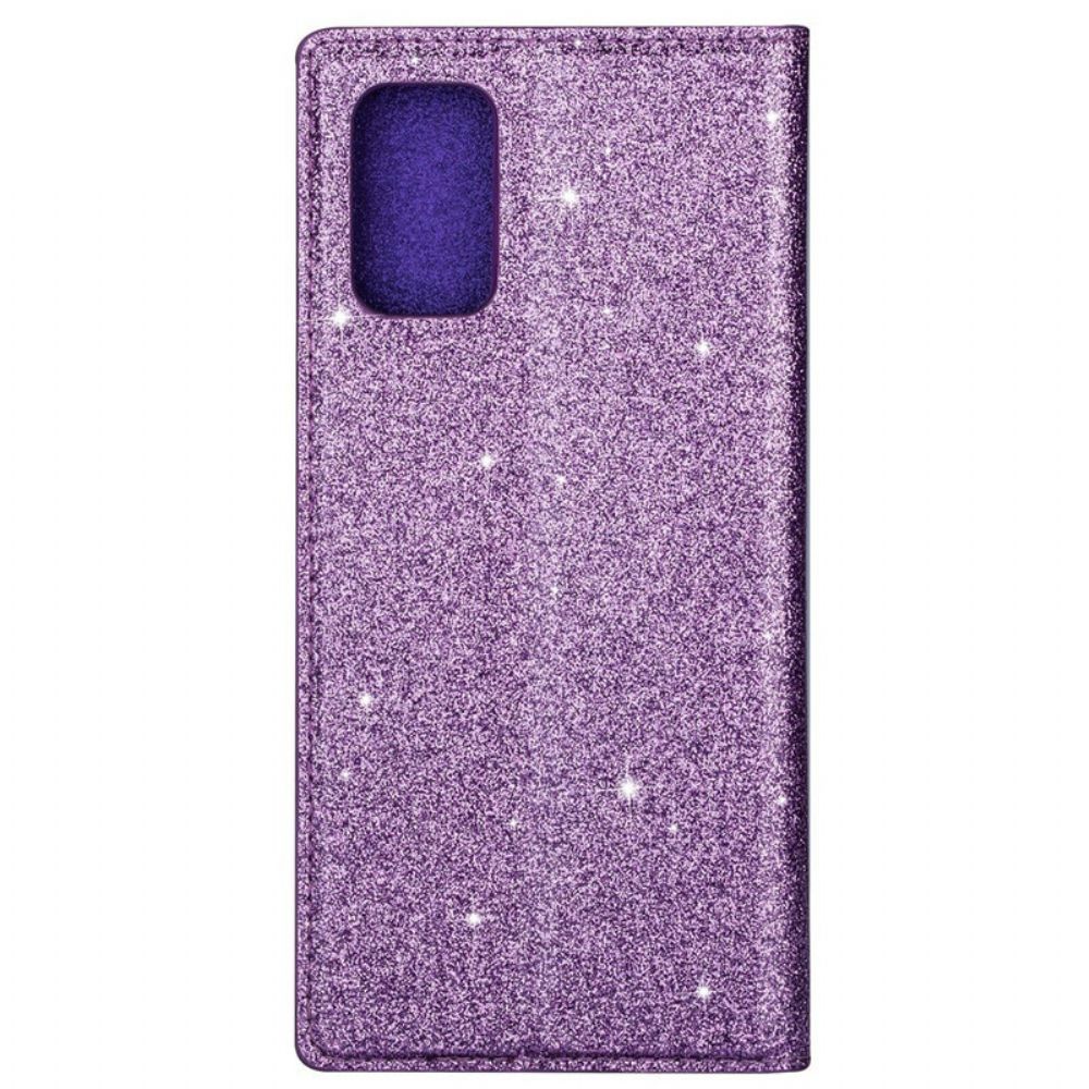 Schutzhülle Für Samsung Galaxy S20 Flip Case Pailletten-stil