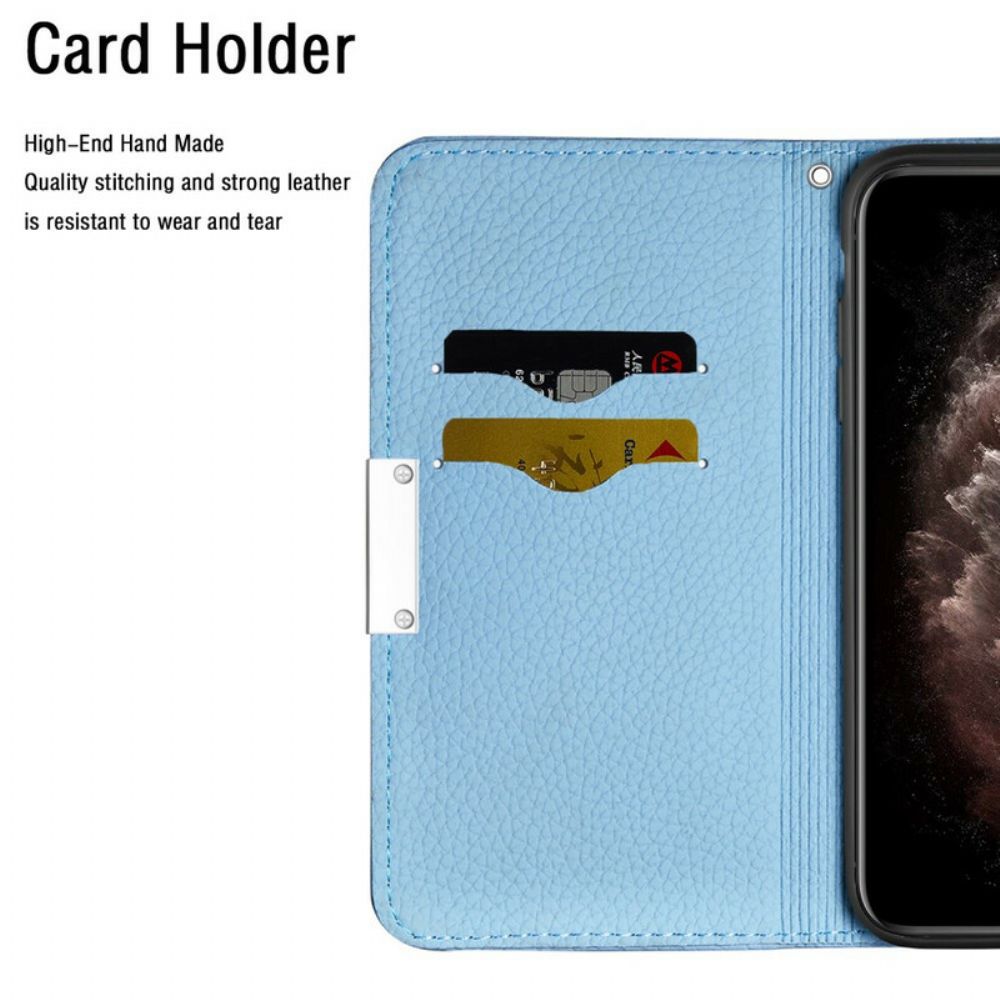 Schutzhülle Für Samsung Galaxy S20 Flip Case Ultraschickes Litschi-kunstleder