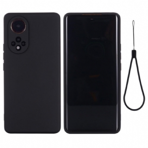 Hülle Für Huawei Nova 9 Pro / Honor 50 Pro Flüssigsilikon Mit Lanyard