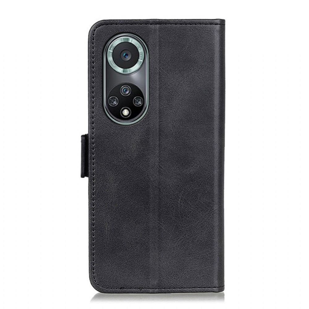 Lederhüllen Für Huawei Nova 9 Pro / Honor 50 Pro Flip Case Pro Doppelklappe