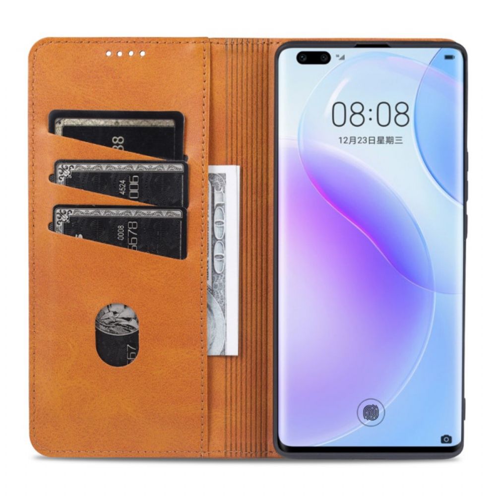 Schutzhülle Für Huawei Nova 9 Pro / Honor 50 Pro Flip Case Azns-lederstil