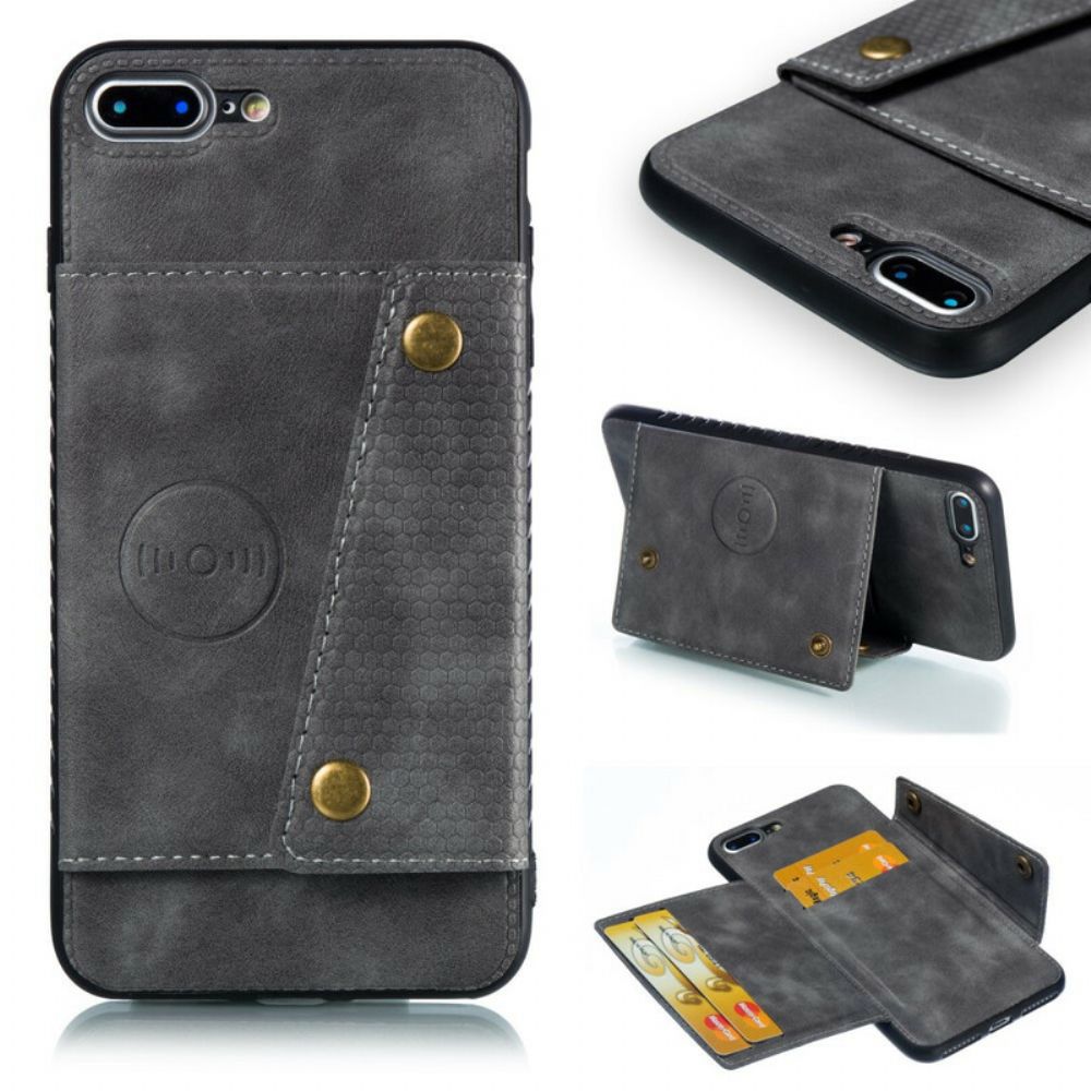 Handyhülle Für iPhone 8 Plus / 7 Plus Geldbörse Snap Wallet