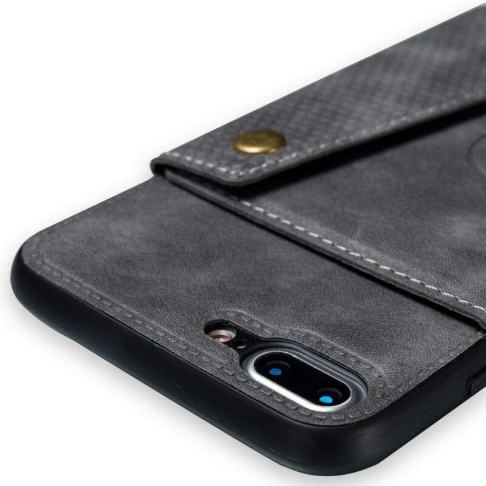 Handyhülle Für iPhone 8 Plus / 7 Plus Geldbörse Snap Wallet