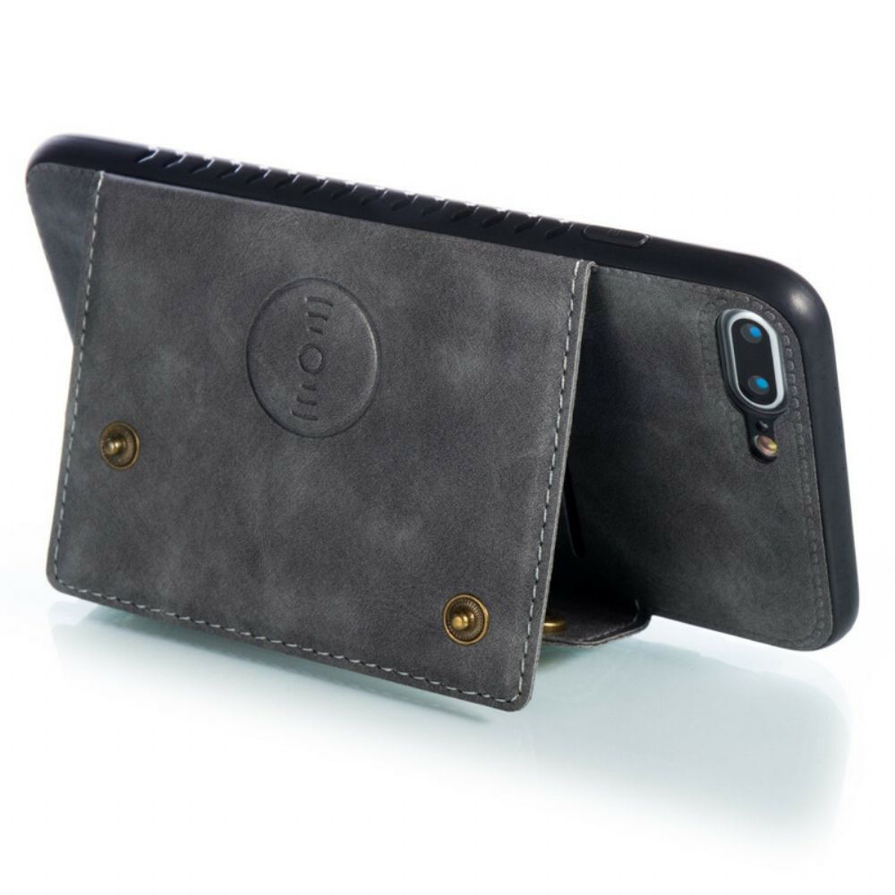 Handyhülle Für iPhone 8 Plus / 7 Plus Geldbörse Snap Wallet