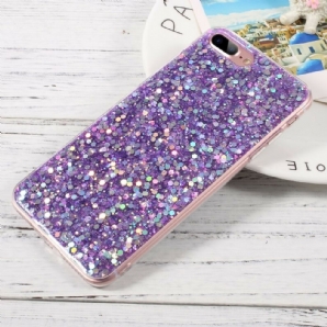 Handyhülle Für iPhone 8 Plus / 7 Plus Premium-glitter