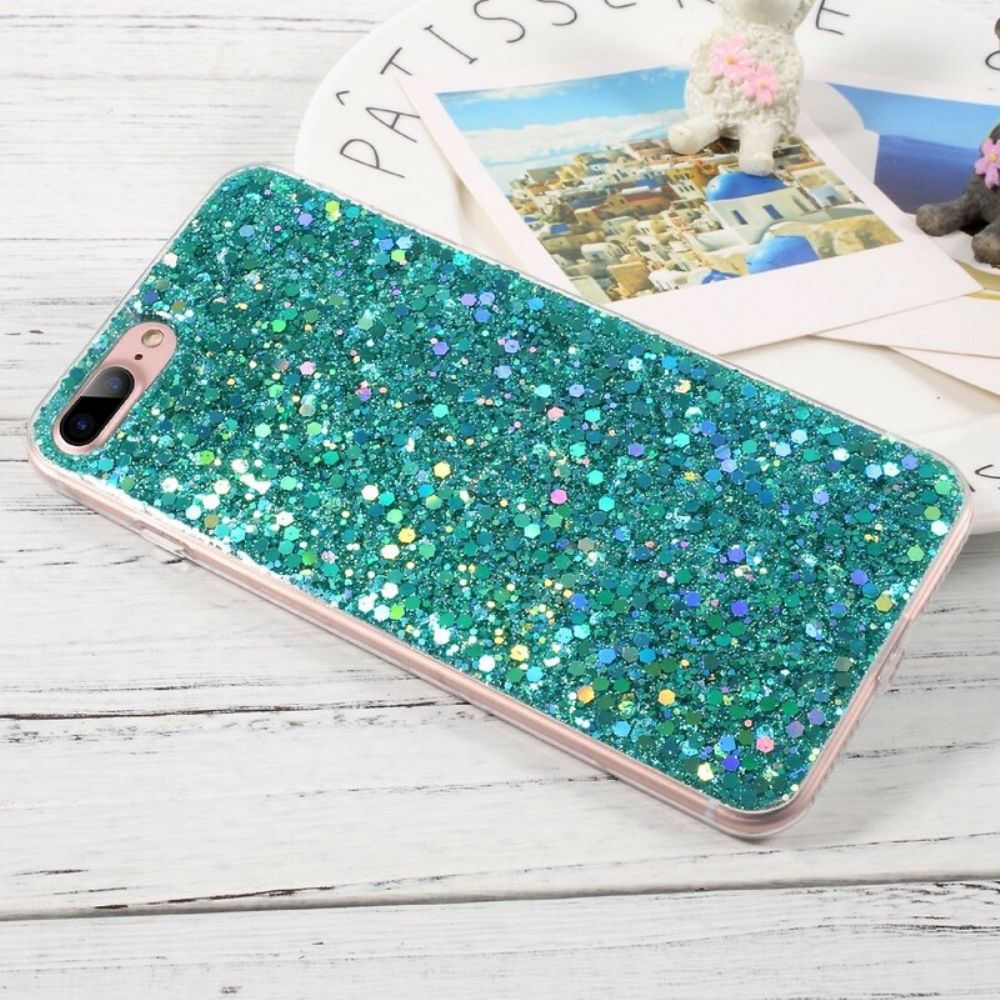 Handyhülle Für iPhone 8 Plus / 7 Plus Premium-glitter