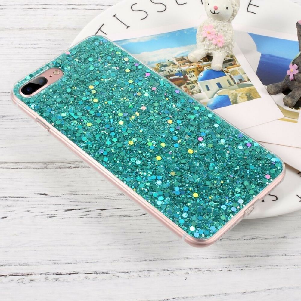 Handyhülle Für iPhone 8 Plus / 7 Plus Premium-glitter