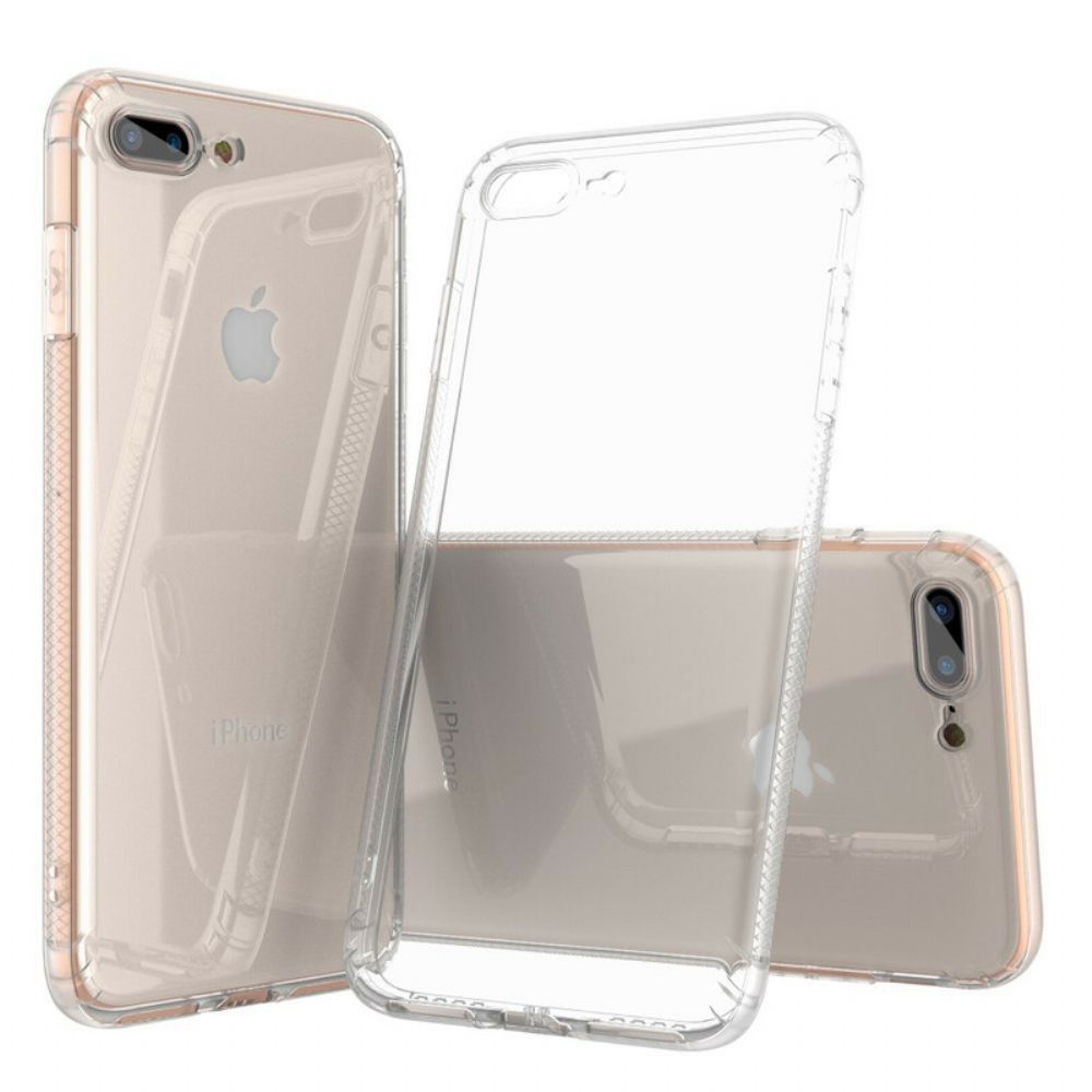 Handyhülle Für iPhone 8 Plus / 7 Plus Transparente Leeu-schutzkissen