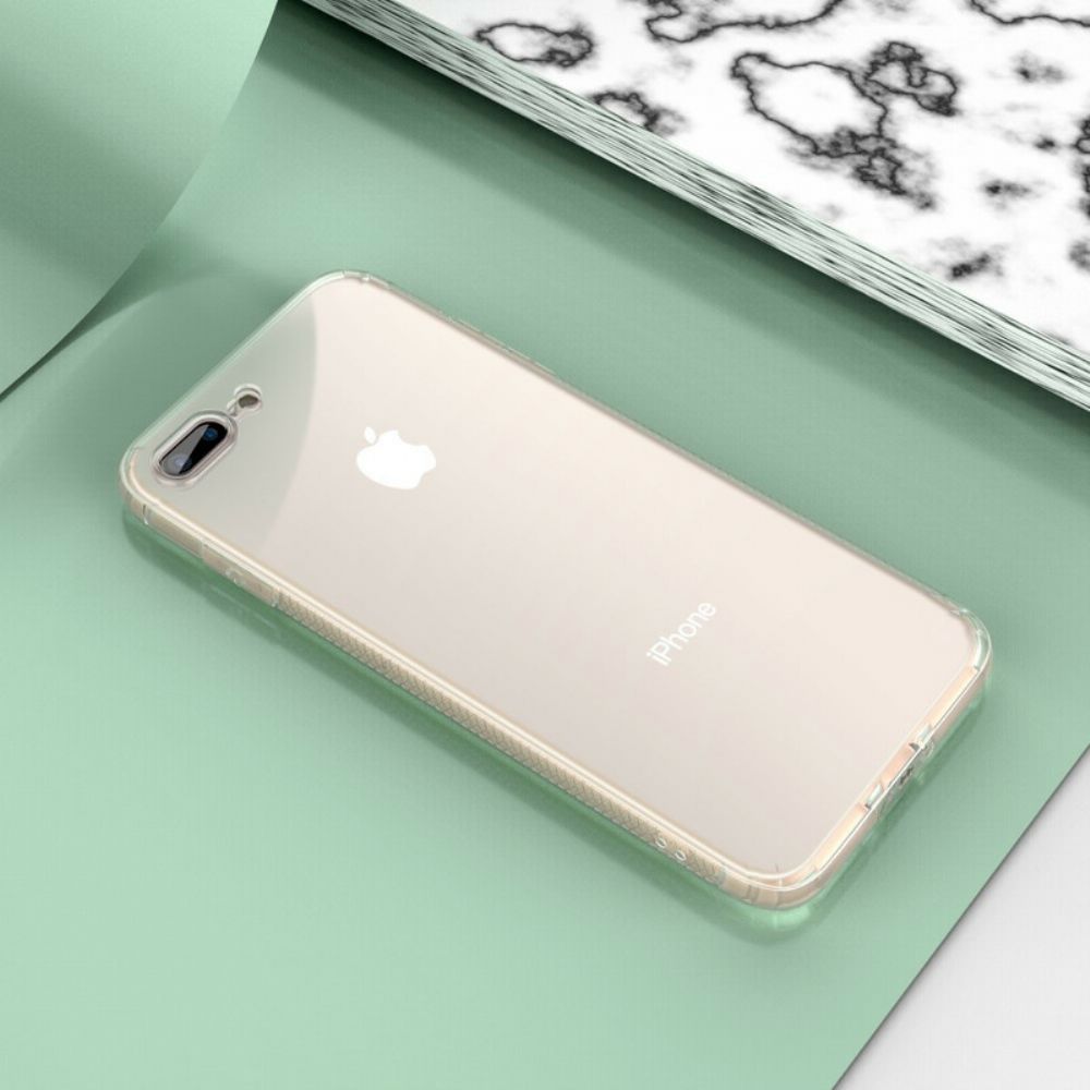 Handyhülle Für iPhone 8 Plus / 7 Plus Transparente Leeu-schutzkissen