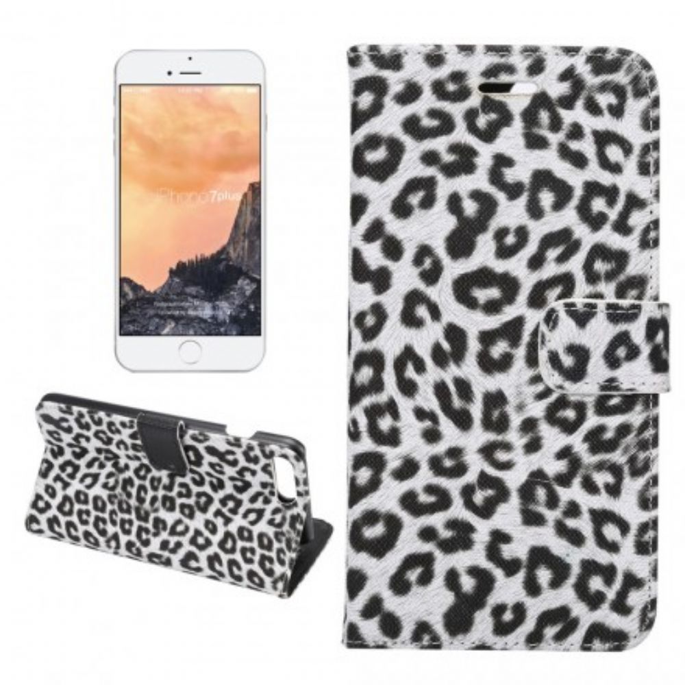 Lederhüllen Für iPhone 8 Plus / 7 Plus Leopard