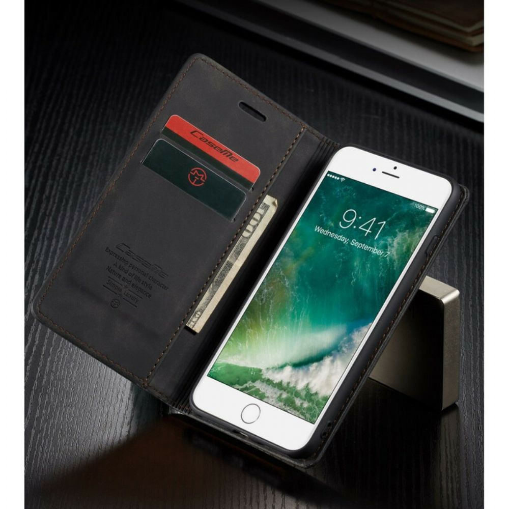 Schutzhülle Für iPhone 8 Plus / 7 Plus Flip Case Caseme Kunstleder