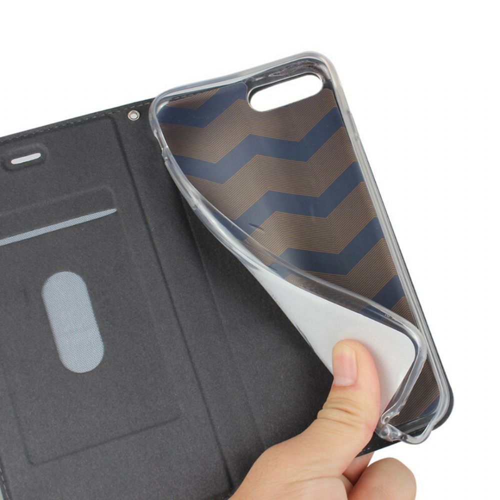 Schutzhülle Für iPhone 8 Plus / 7 Plus Flip Case Kunstleder Mit Riemen