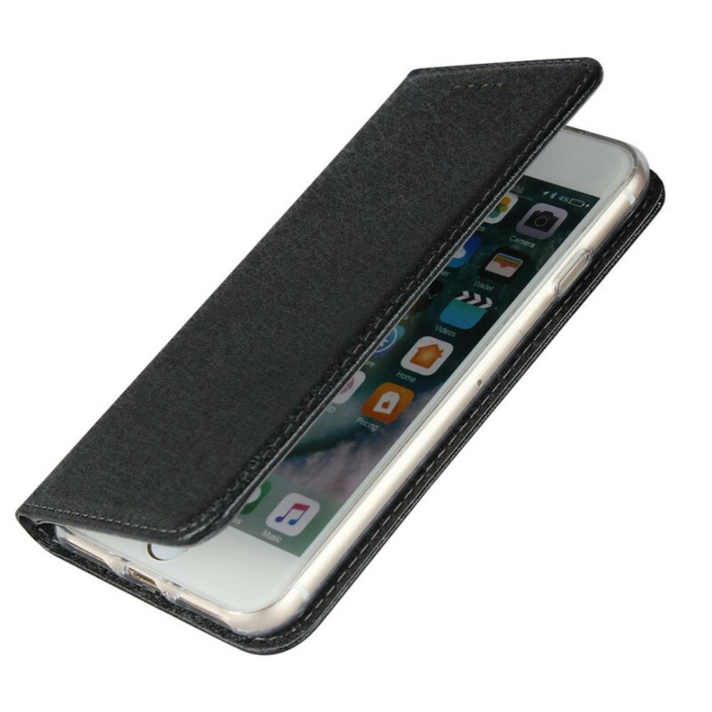 Schutzhülle Für iPhone 8 Plus / 7 Plus Flip Case Weicher Lederstil Mit Riemen