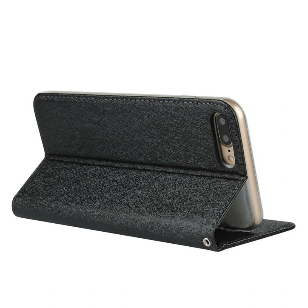 Schutzhülle Für iPhone 8 Plus / 7 Plus Flip Case Weicher Lederstil Mit Riemen