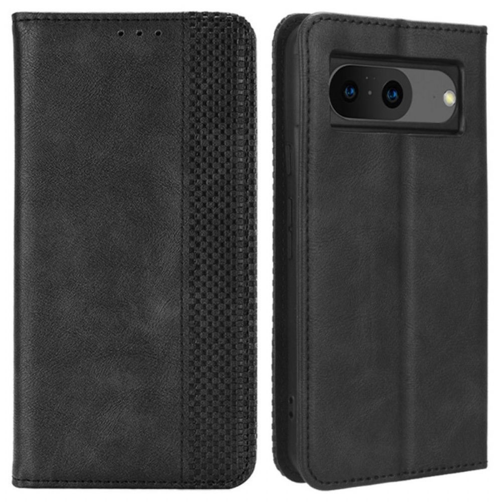 Flip Case Google Pixel 8 Retro-stilvoll