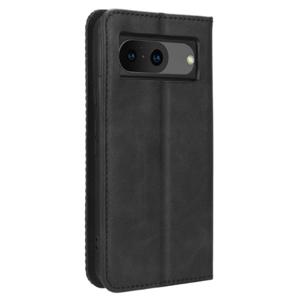 Flip Case Google Pixel 8 Retro-stilvoll