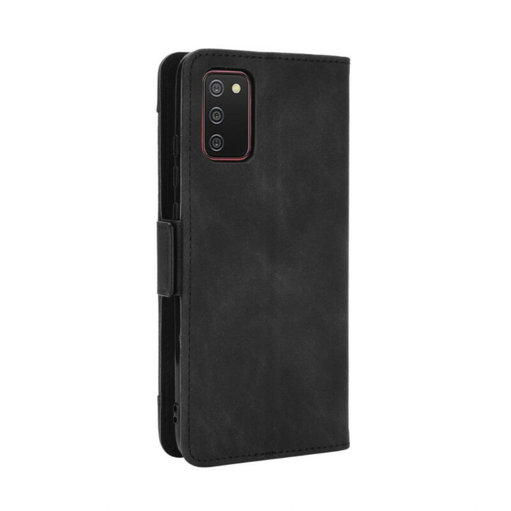 Flip Case Für Samsung Galaxy A02s Erstklassige Multi-karte