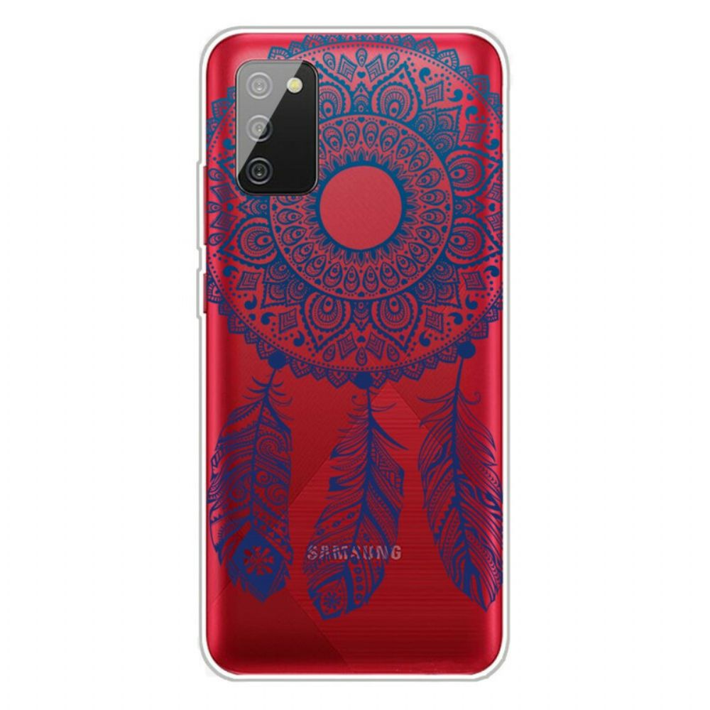 Handyhülle Für Samsung Galaxy A02s Einzigartiges Blumenmandala