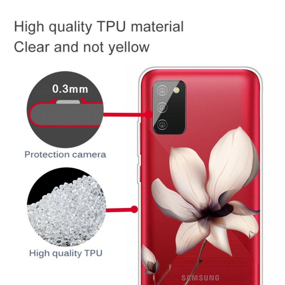 Handyhülle Für Samsung Galaxy A02s Premium Blumen