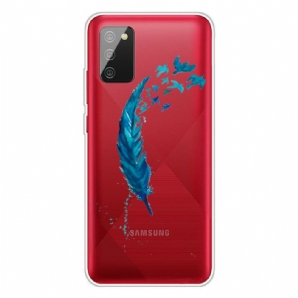 Handyhülle Für Samsung Galaxy A02s Schöne Feder