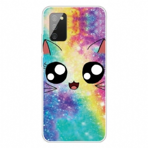 Hülle Für Samsung Galaxy A02s Cartoon-katze