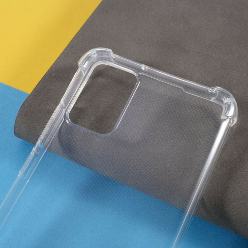 Hülle Für Samsung Galaxy A02s Transparente Verstärkte Ecken