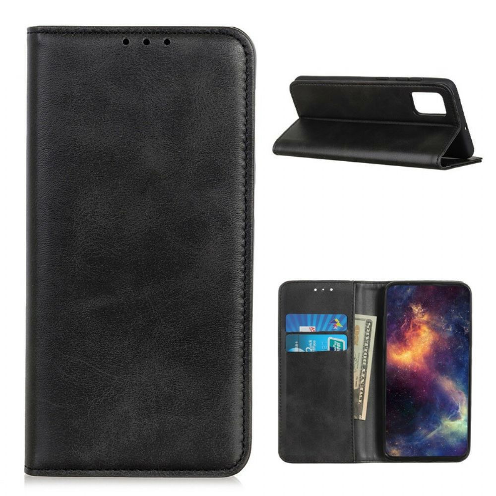 Schutzhülle Für Samsung Galaxy A02s Flip Case Elegance Spaltleder