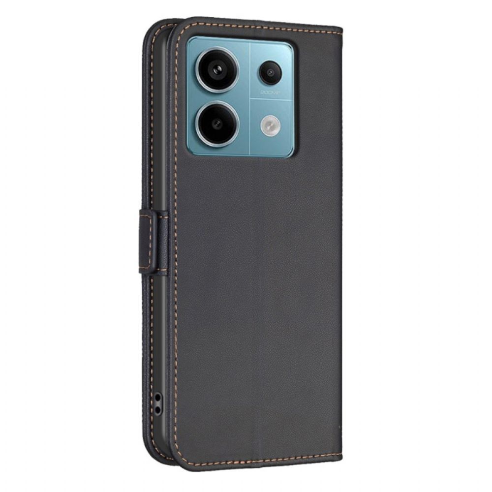 Flip Case Für Xiaomi Redmi Note 13 Pro 4g Binfen-farbe