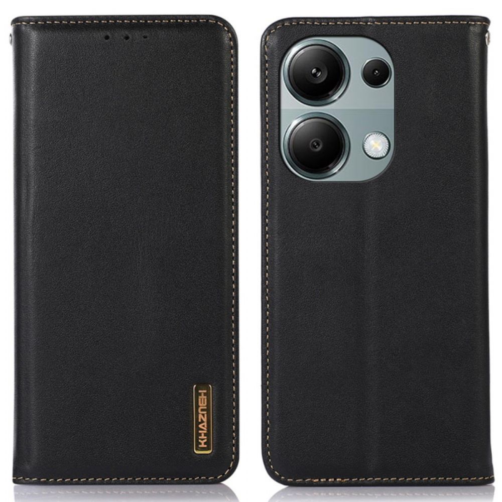 Flip Case Für Xiaomi Redmi Note 13 Pro 4g Khazneh-leder