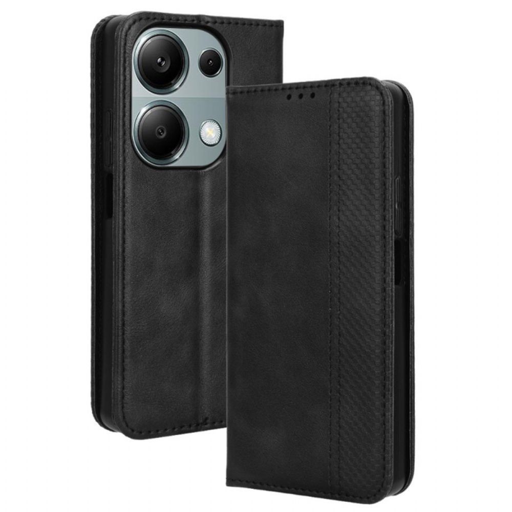 Flip Case Für Xiaomi Redmi Note 13 Pro 4g Vintage-stil