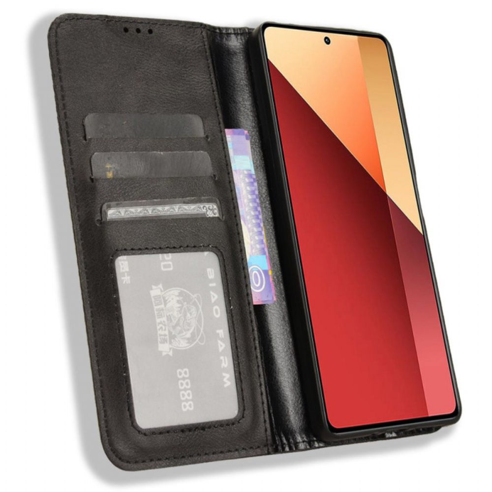 Flip Case Für Xiaomi Redmi Note 13 Pro 4g Vintage-stil