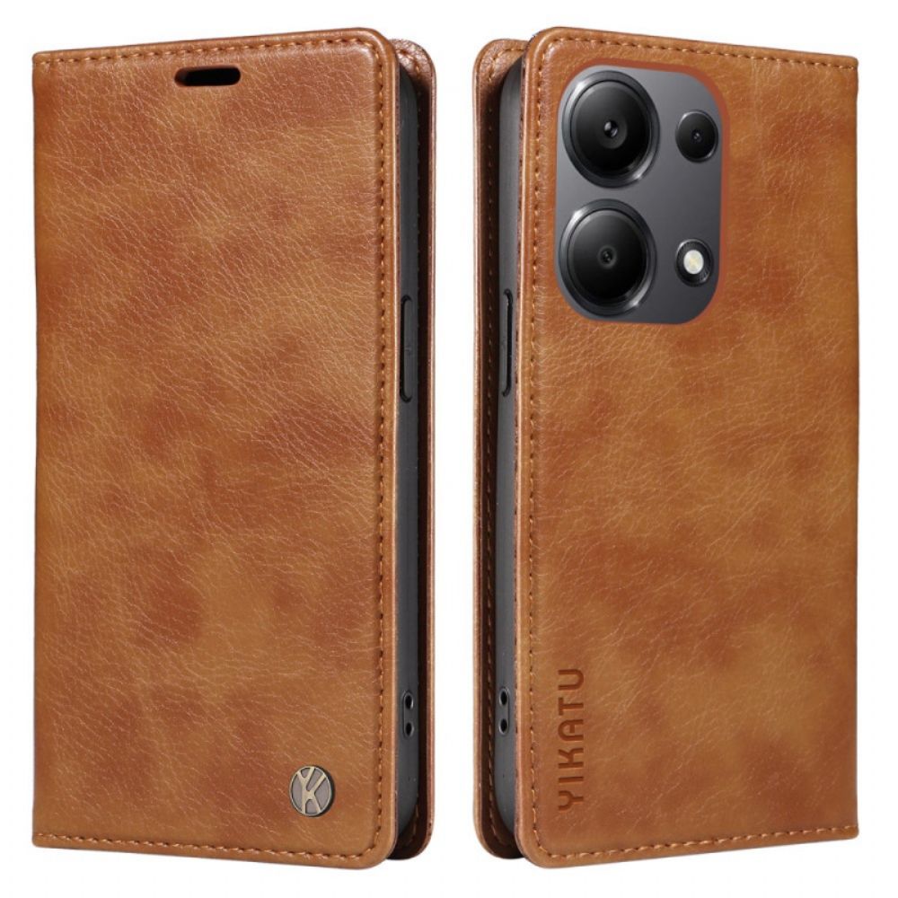 Flip Case Xiaomi Redmi Note 13 Pro 4g Handyhülle Vintage Yikatu