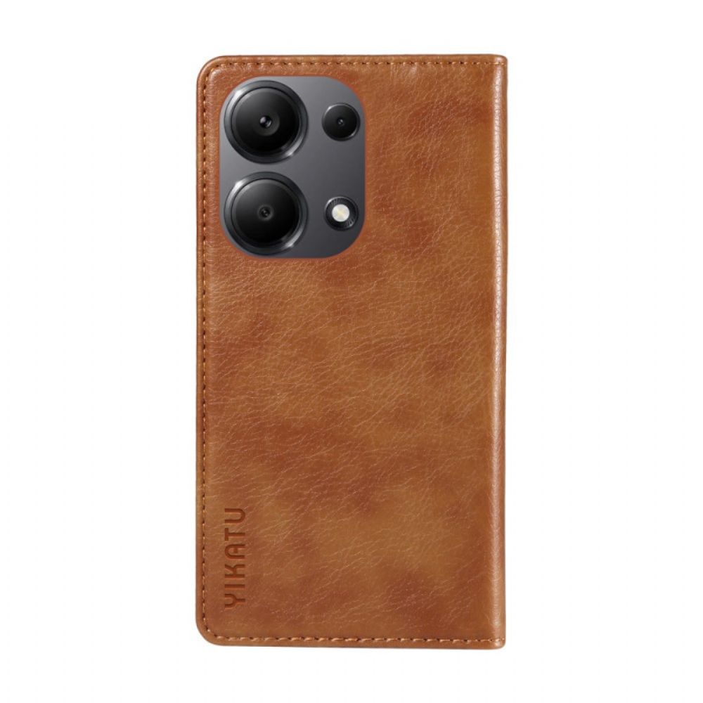 Flip Case Xiaomi Redmi Note 13 Pro 4g Handyhülle Vintage Yikatu