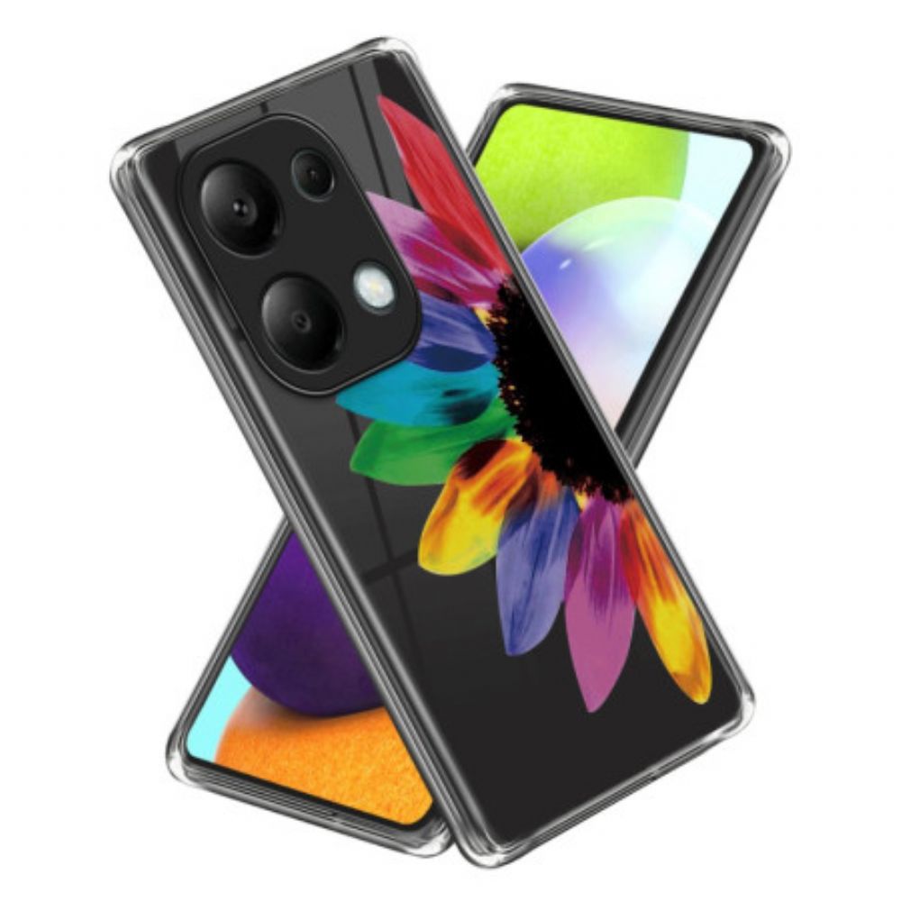 Hülle Xiaomi Redmi Note 13 Pro 4g Bunte Blume