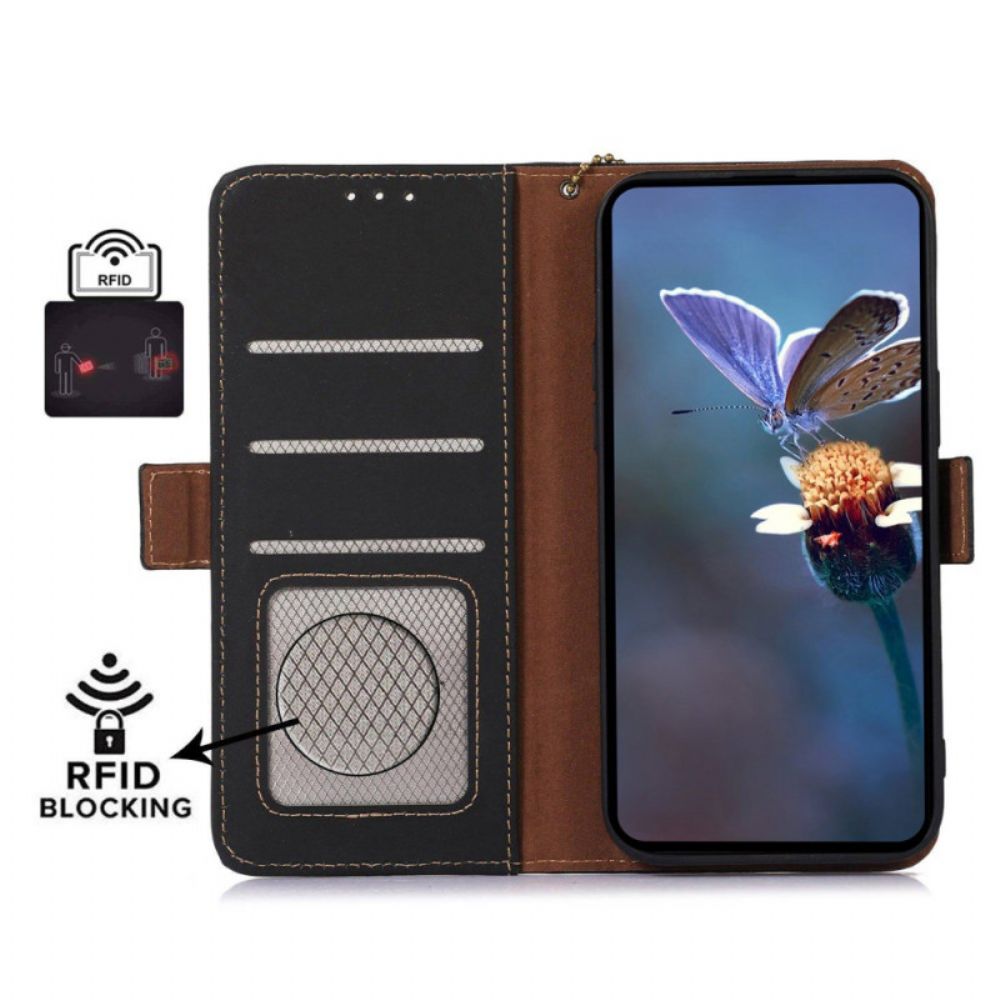 Lederhüllen Für Xiaomi Redmi Note 13 Pro 4g Rfif-blockierendes Leder