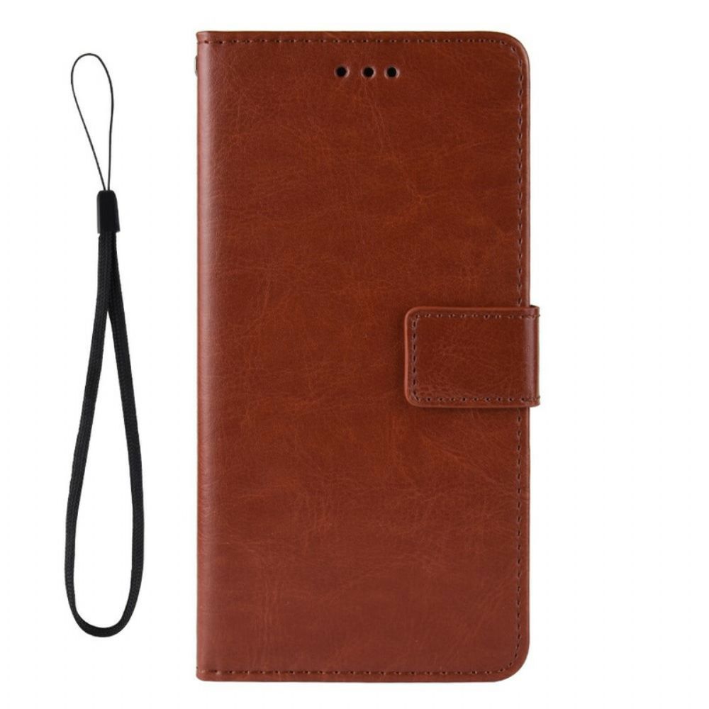 Flip Case Für Sony Xperia L4 Auffälliges Kunstleder